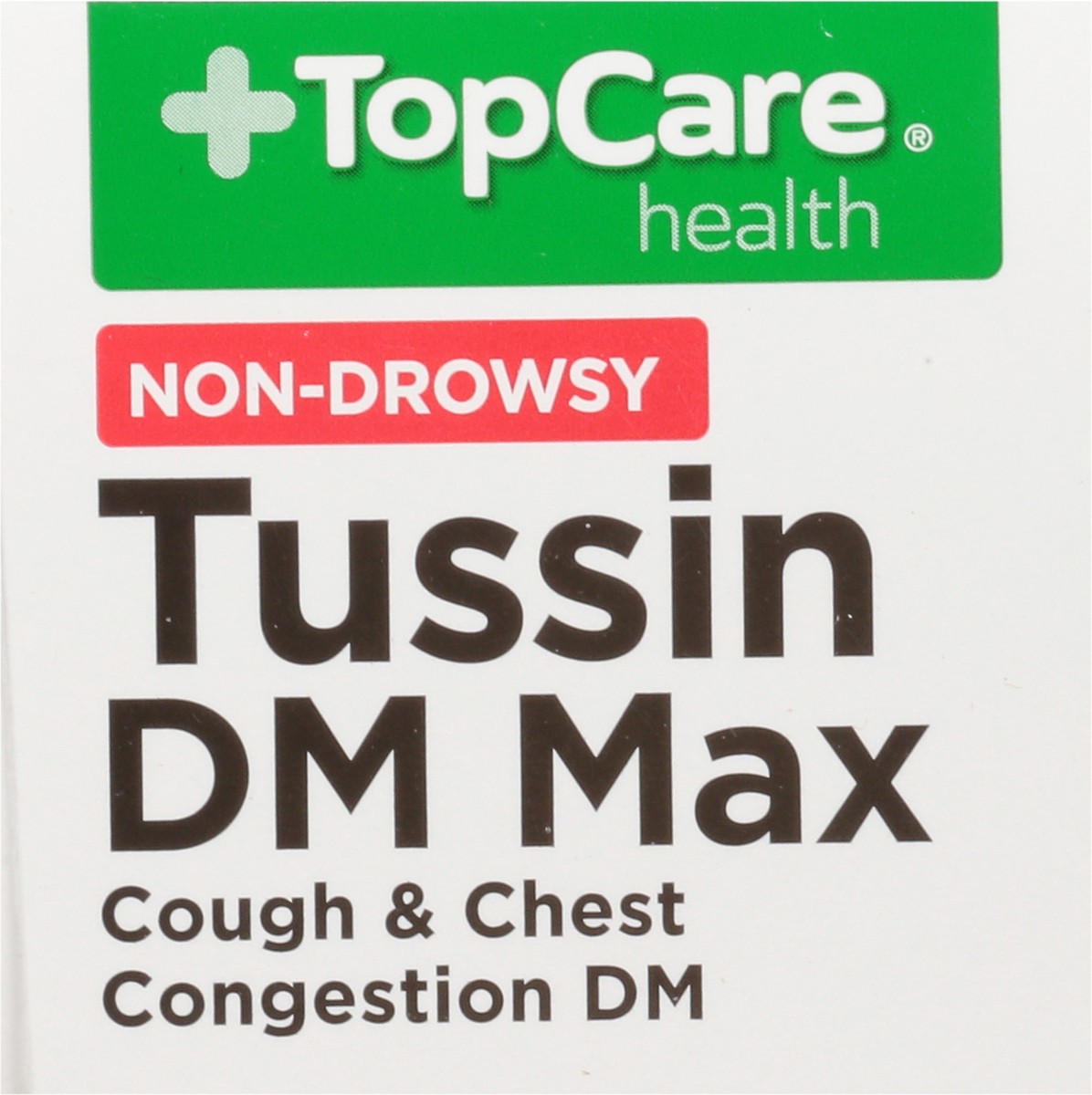 slide 9 of 9, TopCare Health Peak Cold Non-Drowsy Maximum Strength Raspberry Menthol Flavor Tussin DM Max 8 fl oz, 8 fl oz