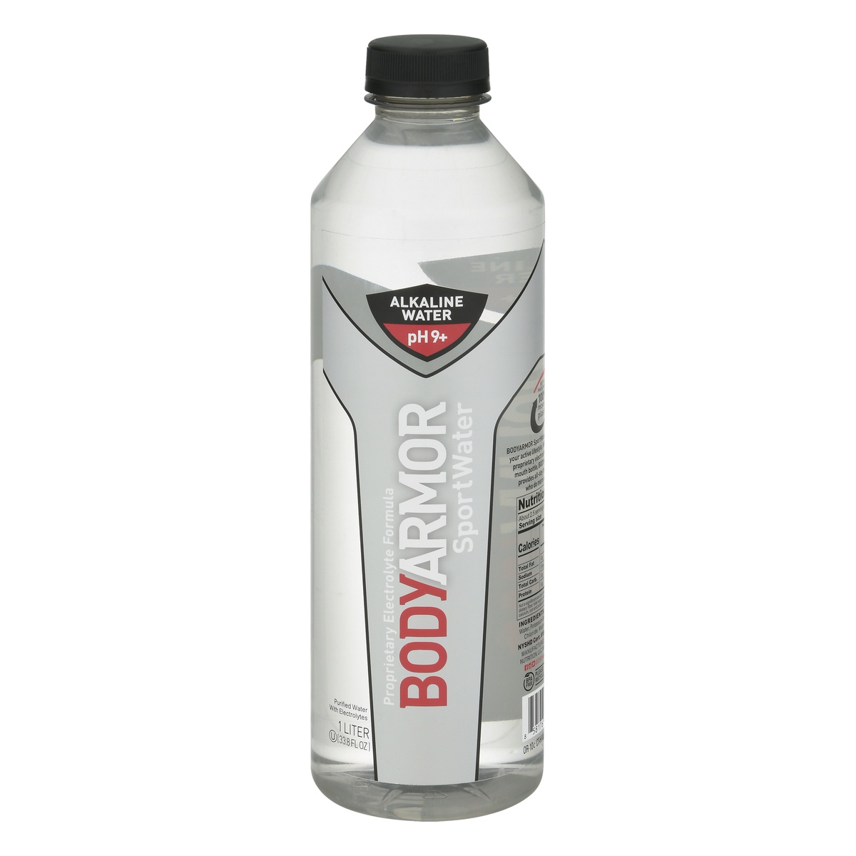 BODYARMOR Body Armor Alkaline Water pH 9+ SportWater 1 lt 1 liter Shipt
