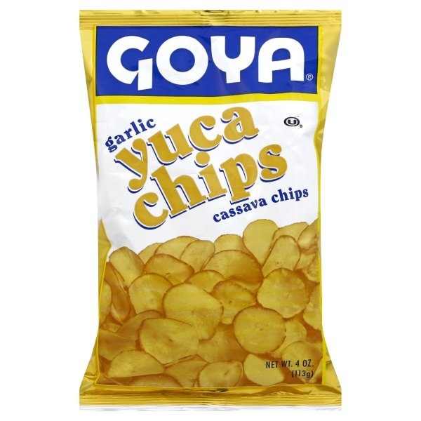 slide 1 of 1, Goya Yucca Chips 4 oz, 4 oz