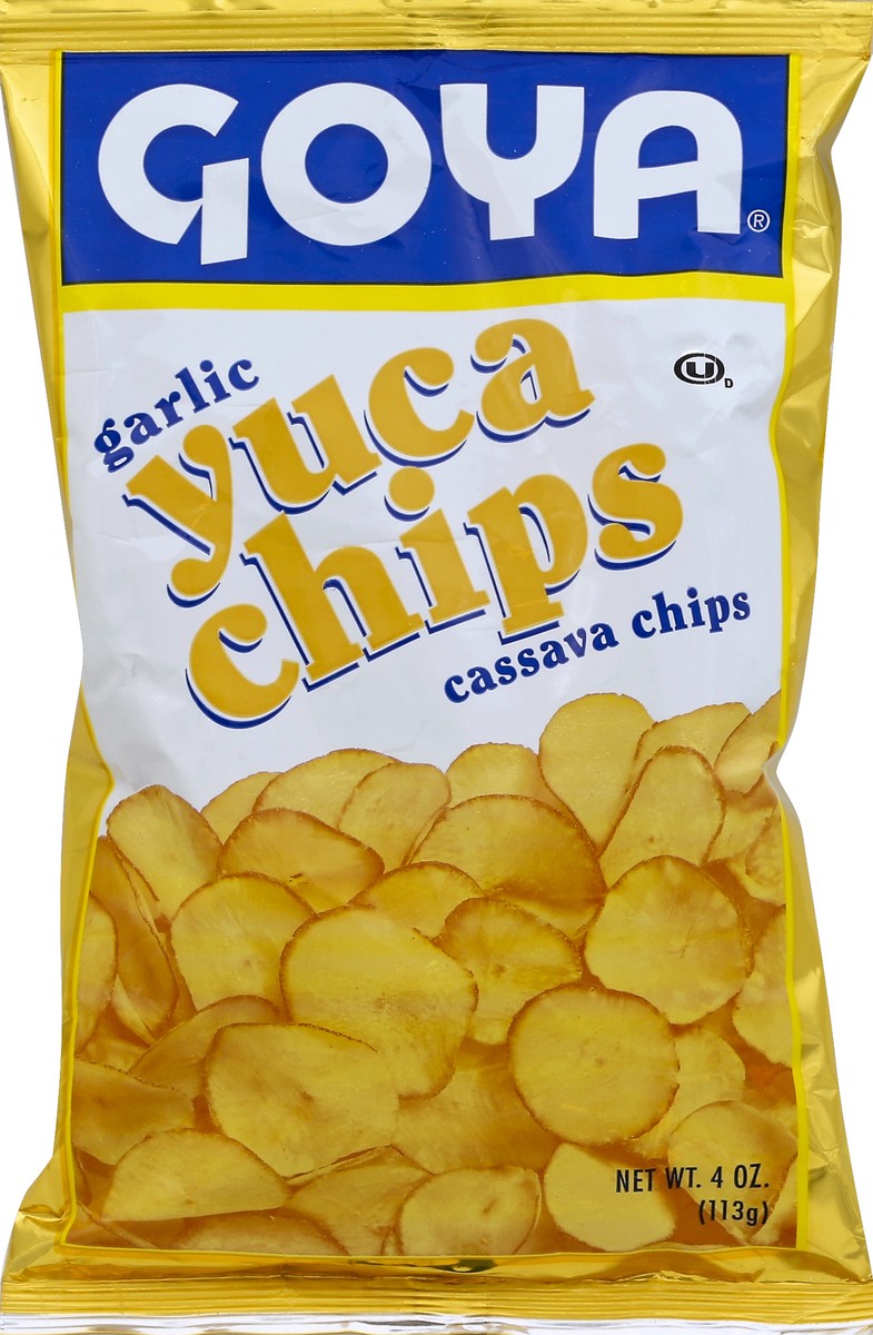 slide 1 of 1, Goya Yucca Chips 4 oz, 4 oz