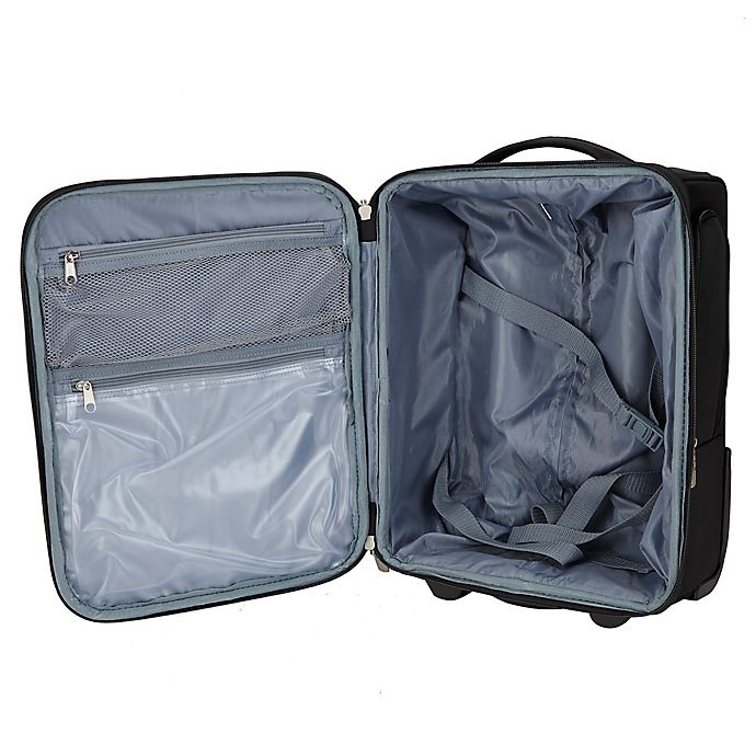 slide 4 of 5, Traveler's Club Luggage Travelers Club Hartford Underseat Luggage - Black, 17 in