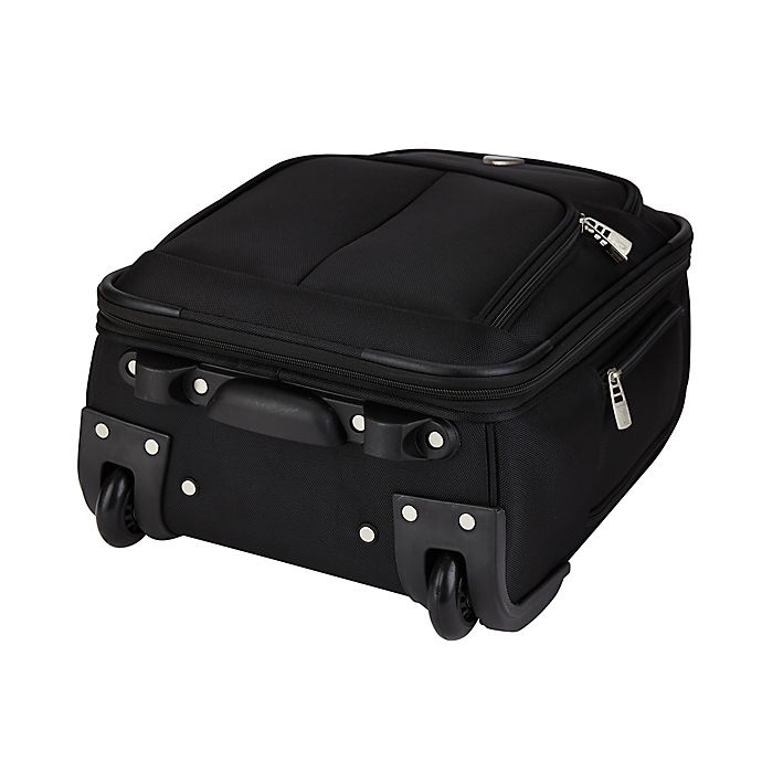 slide 5 of 5, Traveler's Club Luggage Travelers Club Hartford Underseat Luggage - Black, 17 in