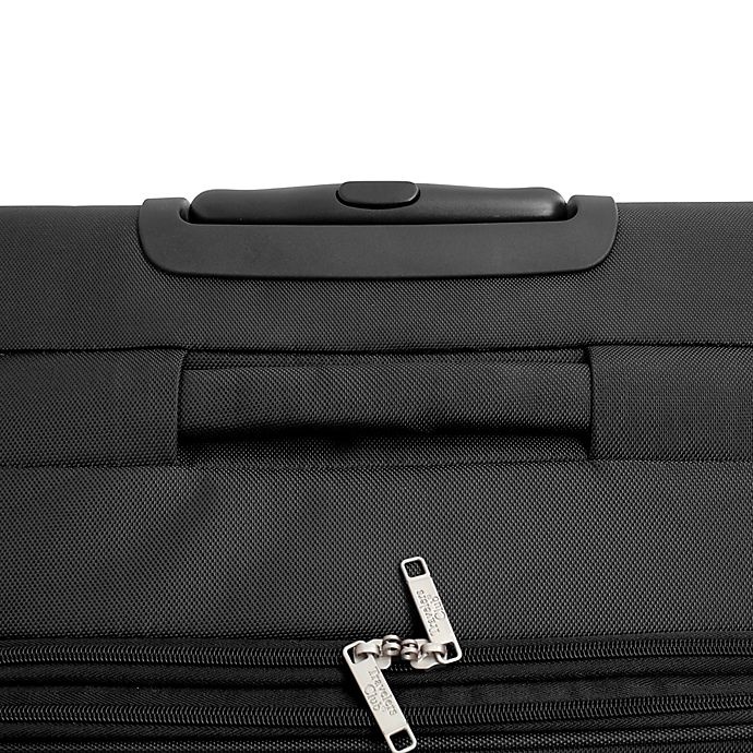 slide 6 of 7, Traveler's Club Luggage Traveler's Club Voyager II Spinner Checked Luggage - Black, 28 in