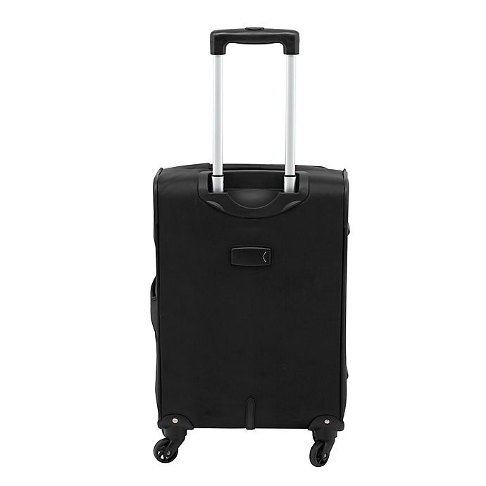 slide 4 of 7, Traveler's Club Luggage Traveler's Club Voyager II Spinner Carry On Luggage - Black, 20 in