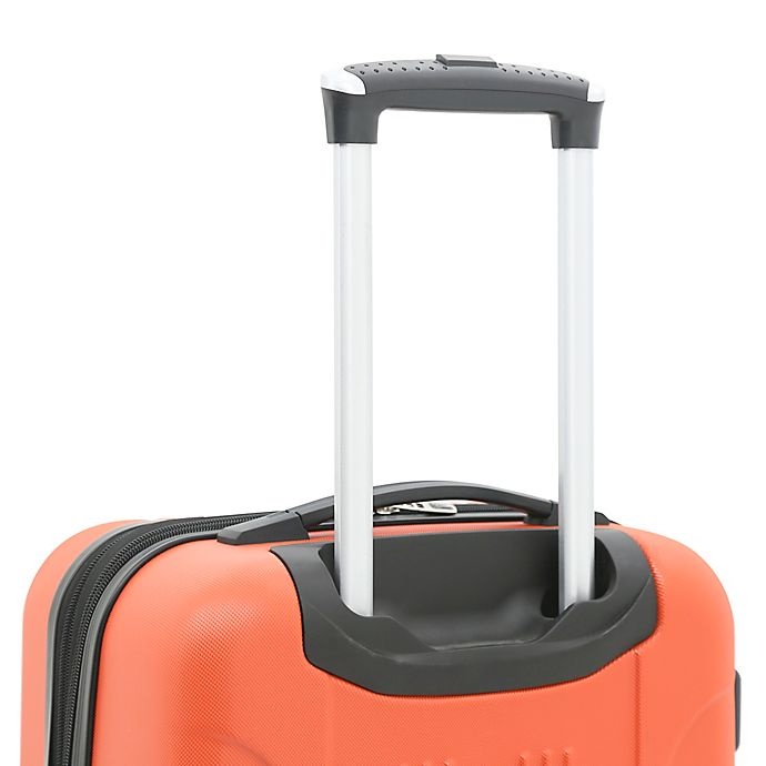 slide 6 of 9, Traveler's Club Luggage Traveler's Club Seville Hardside Spinner Carry On Luggage - Orange, 20 in