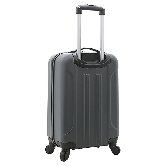 slide 4 of 6, Traveler's Club Luggage Travelers Club Ridgewood Hardside Spinner Carry On Luggage - Grey, 20 in