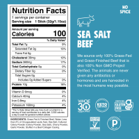 slide 2 of 13, Chomps Sea Salt Beef Sticks, 1.15 oz