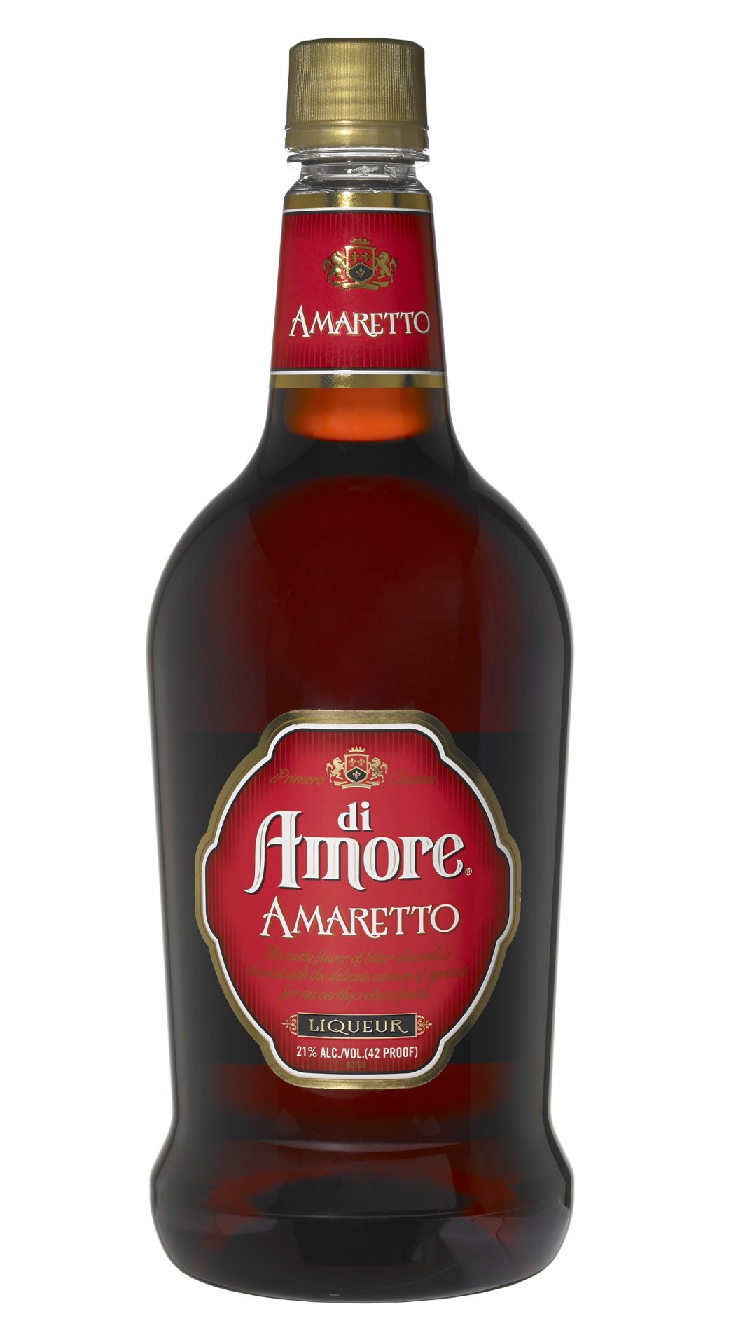 slide 1 of 2, di Amore Amaretto Lqieur 1.75l Plastic Bottle 42 Proof, 1.75 liter