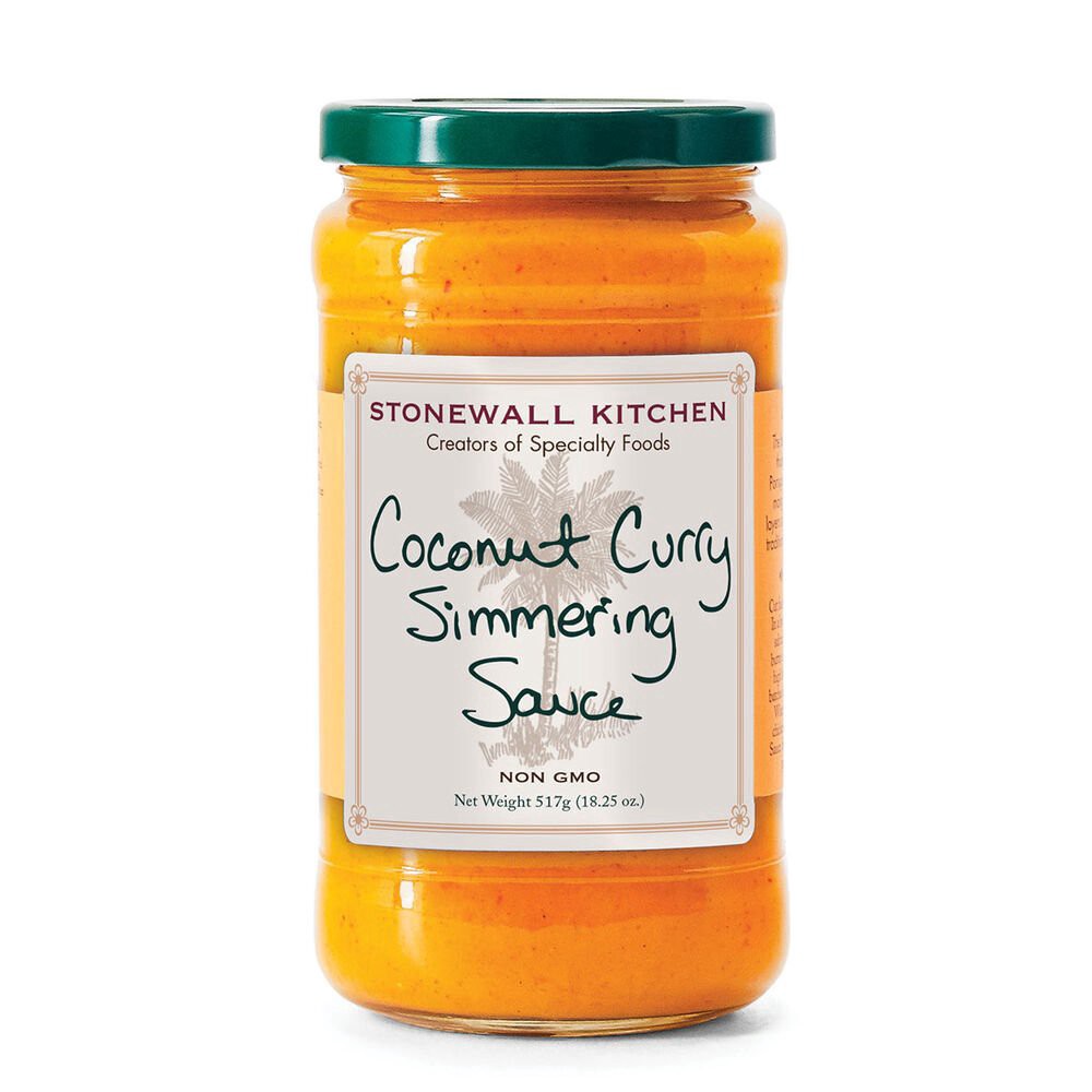 slide 1 of 1, Stonewall Kitchen Coconut Curry Simmer Sauce, 18.25 oz