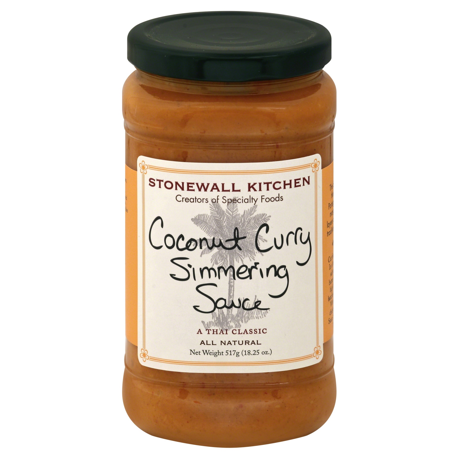 slide 1 of 1, Stonewall Kitchen Coconut Curry Simmer Sauce, 18.25 oz