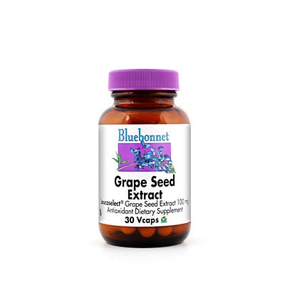 slide 1 of 1, Bluebonnet Nutrition Grape Seed Extract 100 MG, 30 ct