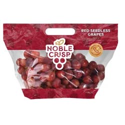 Noble Crisp Red Seedless Grapes
