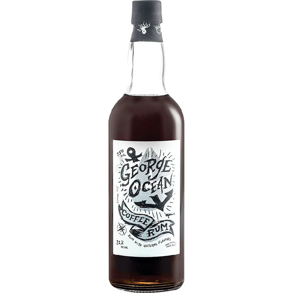 slide 1 of 1, George Ocean Coffee Rum, 750 ml