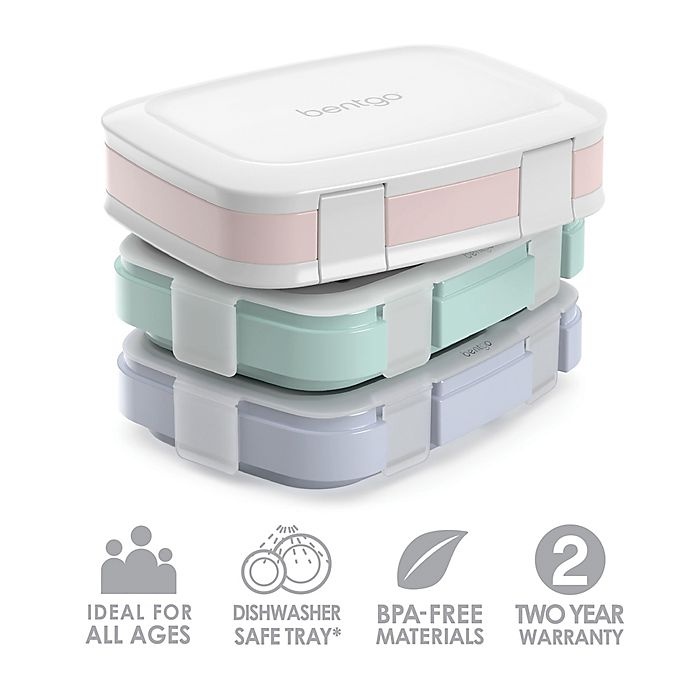 slide 2 of 2, Bentgo Fresh 3 Meal Prep Pack Lunch Box Set, 1 ct