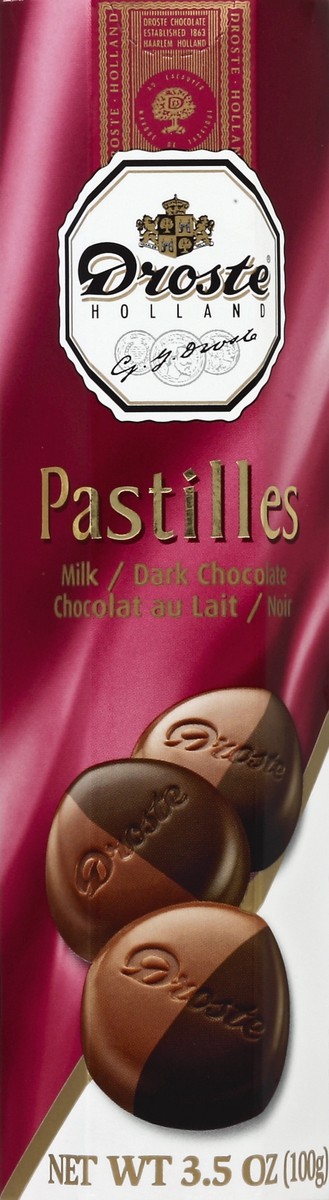 slide 1 of 5, Droste Pastille Milk & Bittersweet Chocolates, 3 oz