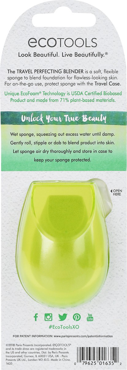 slide 2 of 3, EcoTools Travel Perfecting Blender 1 ea, 1 ct