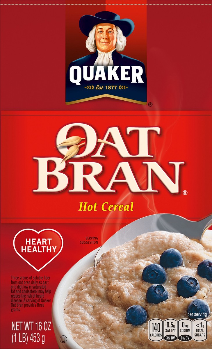 slide 3 of 5, Quaker Cereal, 16 oz