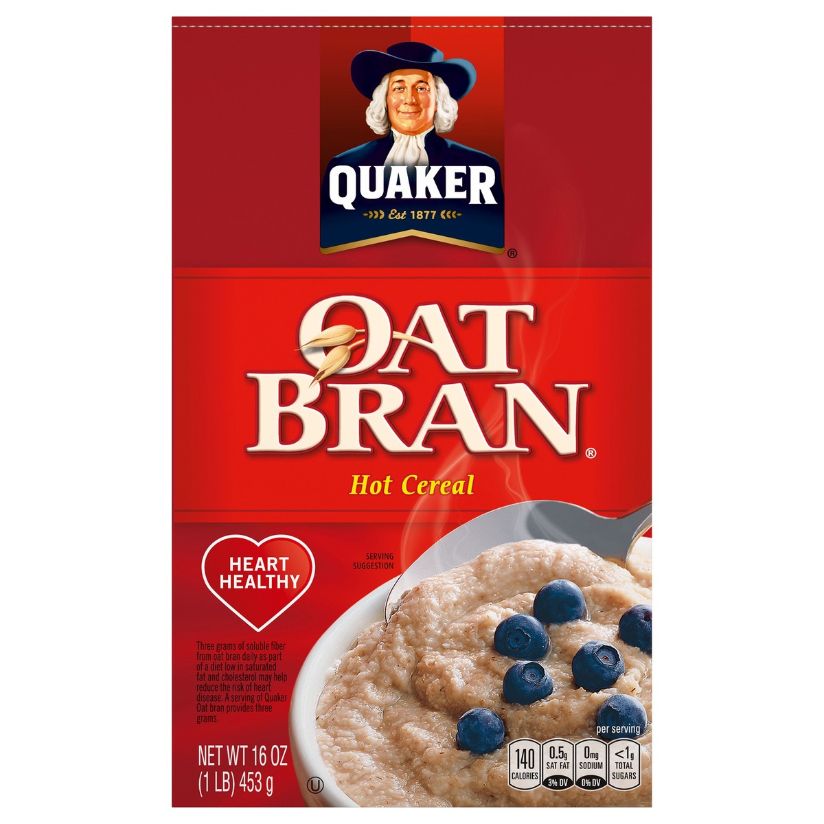 slide 1 of 5, Quaker Cereal, 16 oz