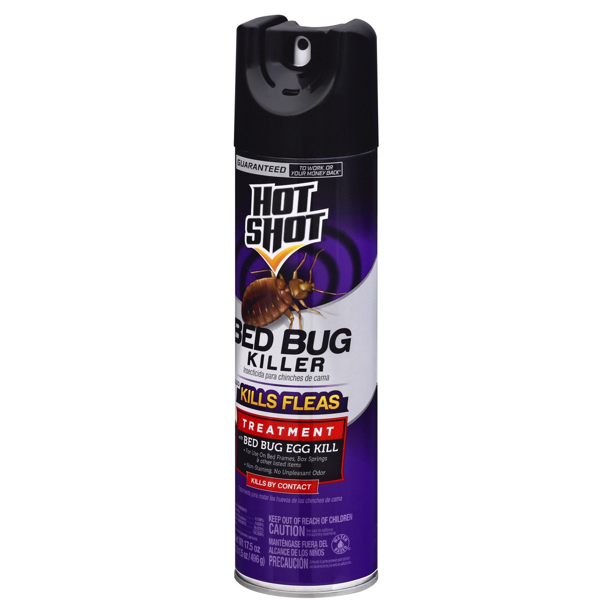 slide 11 of 11, Hot Shot Aerosol Bed Bug Killer, 17.5 oz