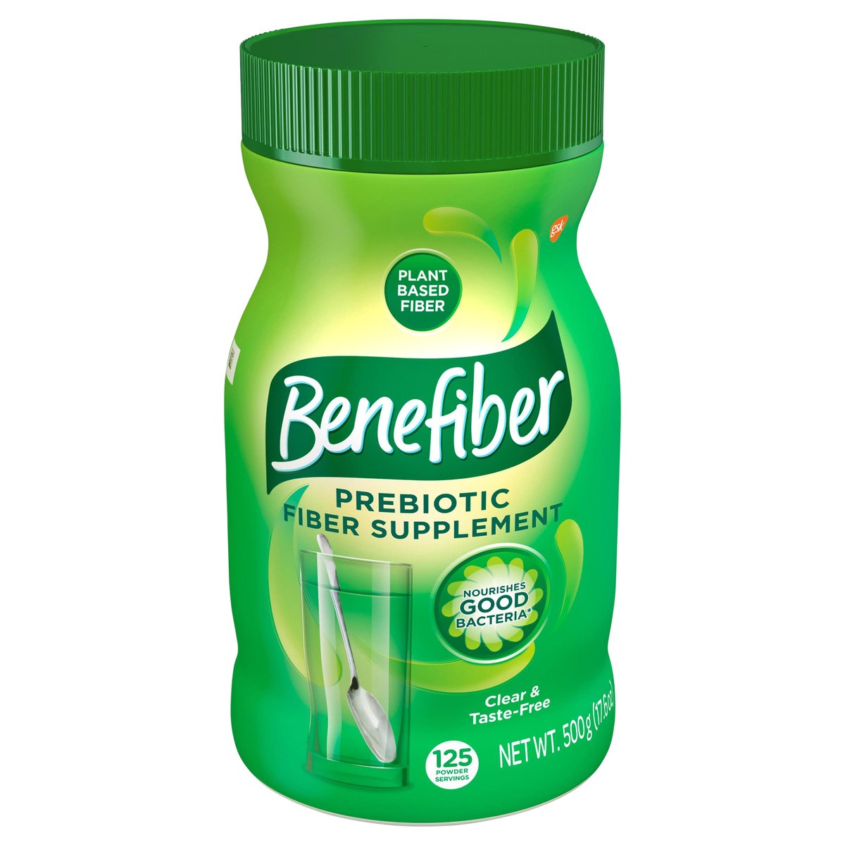slide 9 of 10, Benefiber Daily Prebiotic Fiber Supplement Powder, Unflavored, 17.6 oz