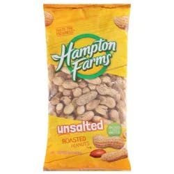Hampton Farms Unsalted Peanuts 10 oz