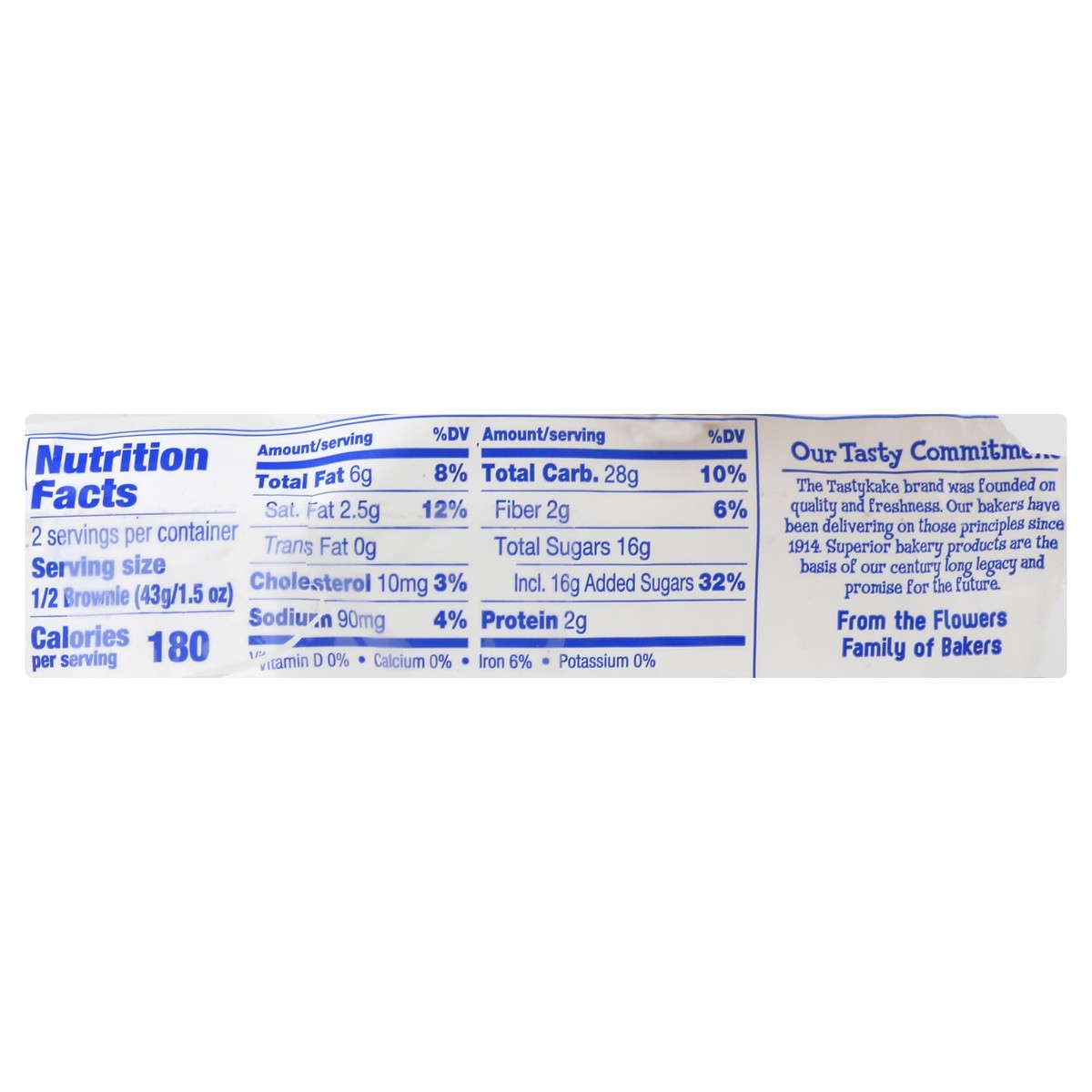 slide 4 of 8, Tastykake Iced Walnut Brownies, 3 oz pk