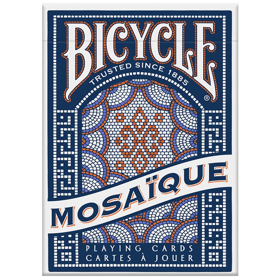 slide 1 of 1, Bicycle U.S.P. Bicycle Mosaique Playing Cards, 1 ct