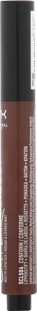 slide 4 of 11, NYX Professional Makeup Conform SCLS04 Matte Lipstick 0.05 oz, 0.05 fl oz