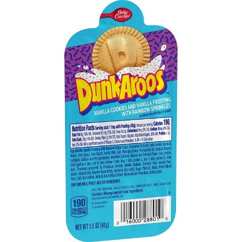 slide 1 of 1, DunkAroos Vanilla Graham Cracker, 12 ct