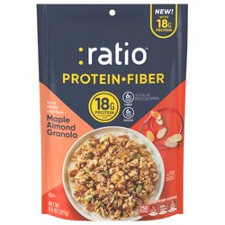 :ratio Protein Fiber Maple Almond Granola
