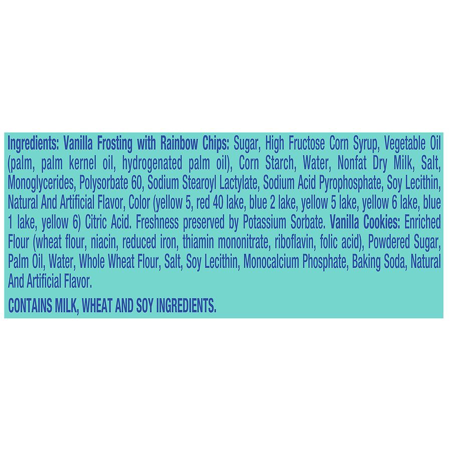 slide 3 of 3, Dunkaroos Vanilla Cookies and Vanilla Frosting, Rainbow Sprinkles, 1.5 oz, 1.5 oz