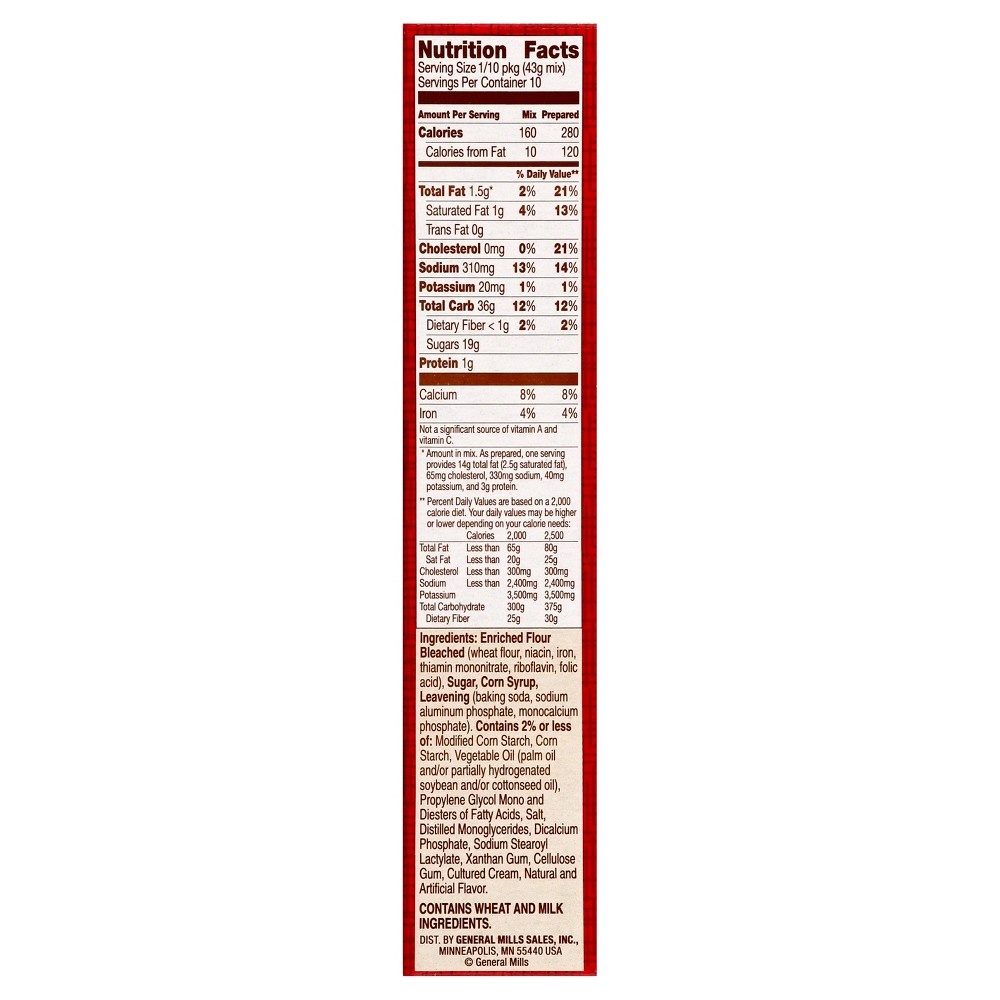 slide 4 of 4, Betty Crocker SuperMoist Vanilla Cake Mix, 15.25 oz