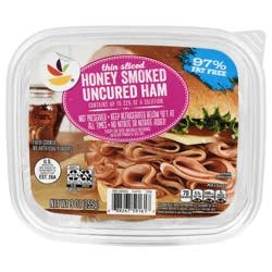 Giant 97% Fat Free Honey Smoked Uncured Ham Thin Sliced