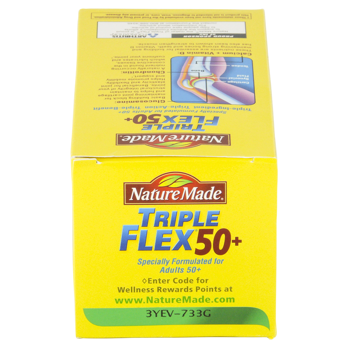 slide 3 of 6, Nature Made TripleFlex 50+ Triple Strength Caplets, 120 ct