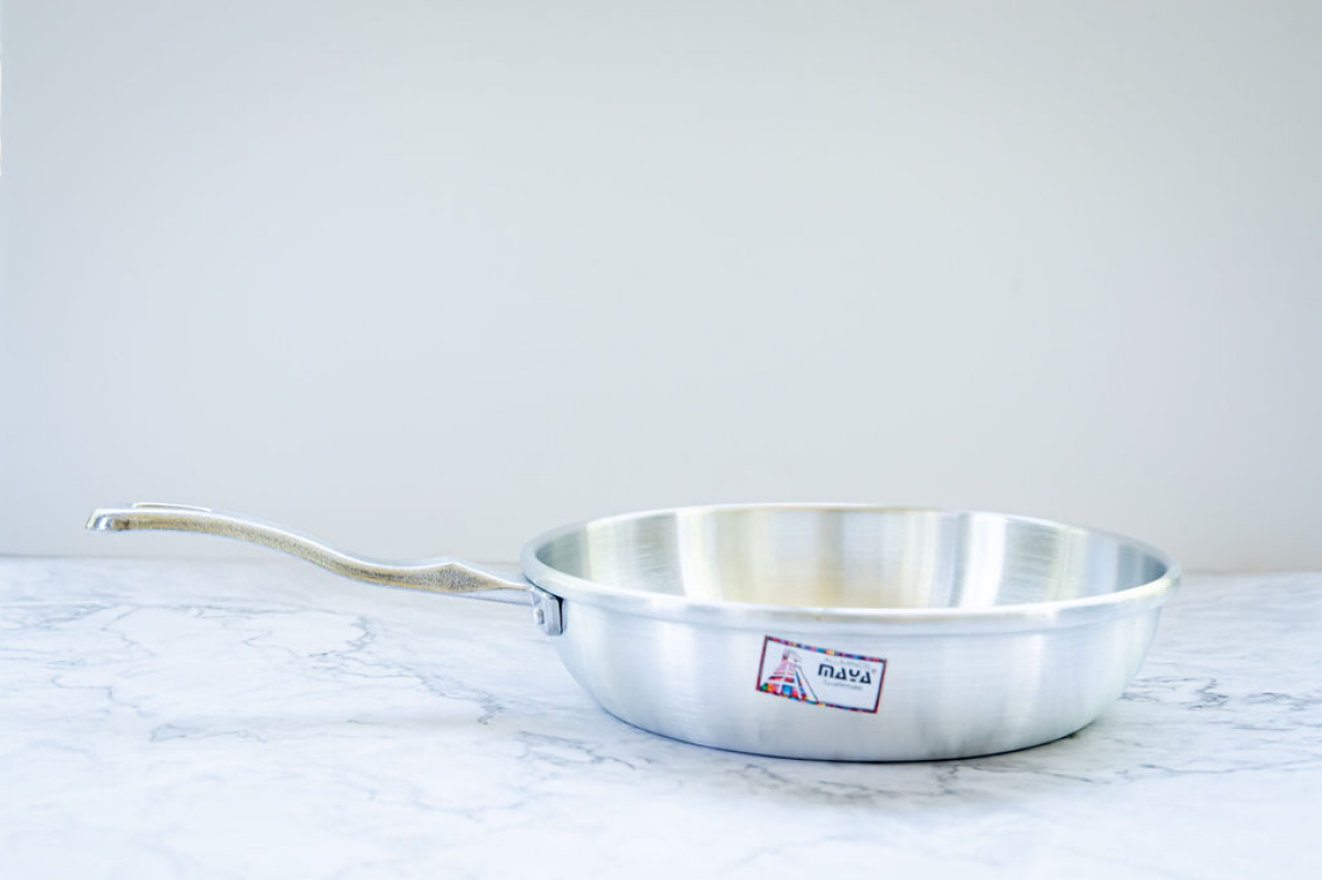 slide 1 of 1, Cusina Maya Fry Pan Natural 7", 7 in