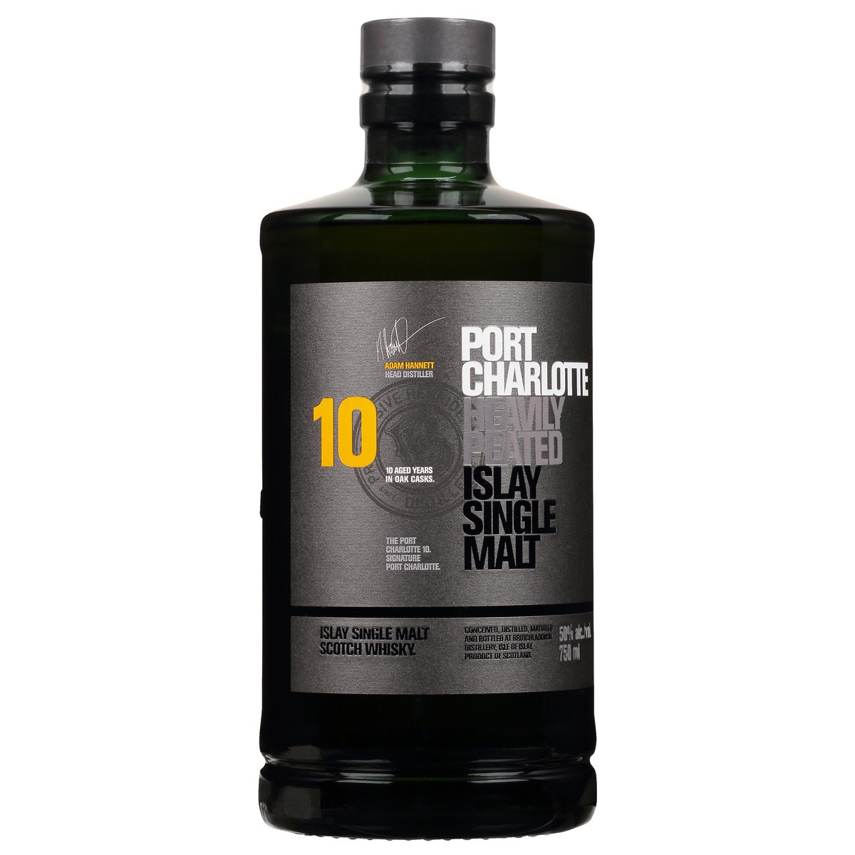 slide 2 of 9, Port Charlotte Whisky, 750 liter