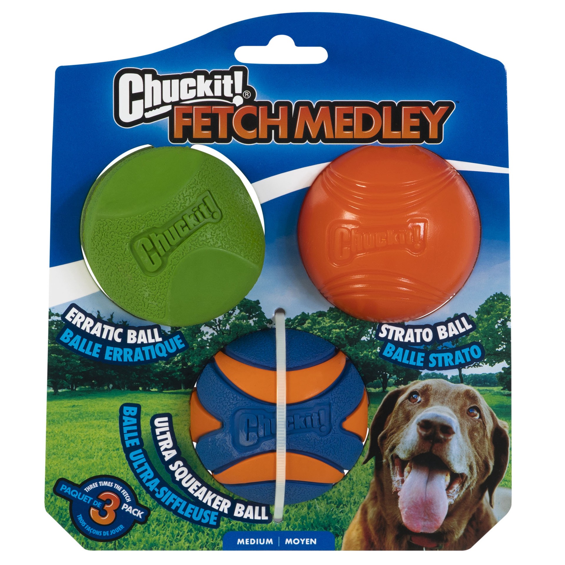 slide 5 of 10, Chuckit!! Fetch Medley 2, 1 ct