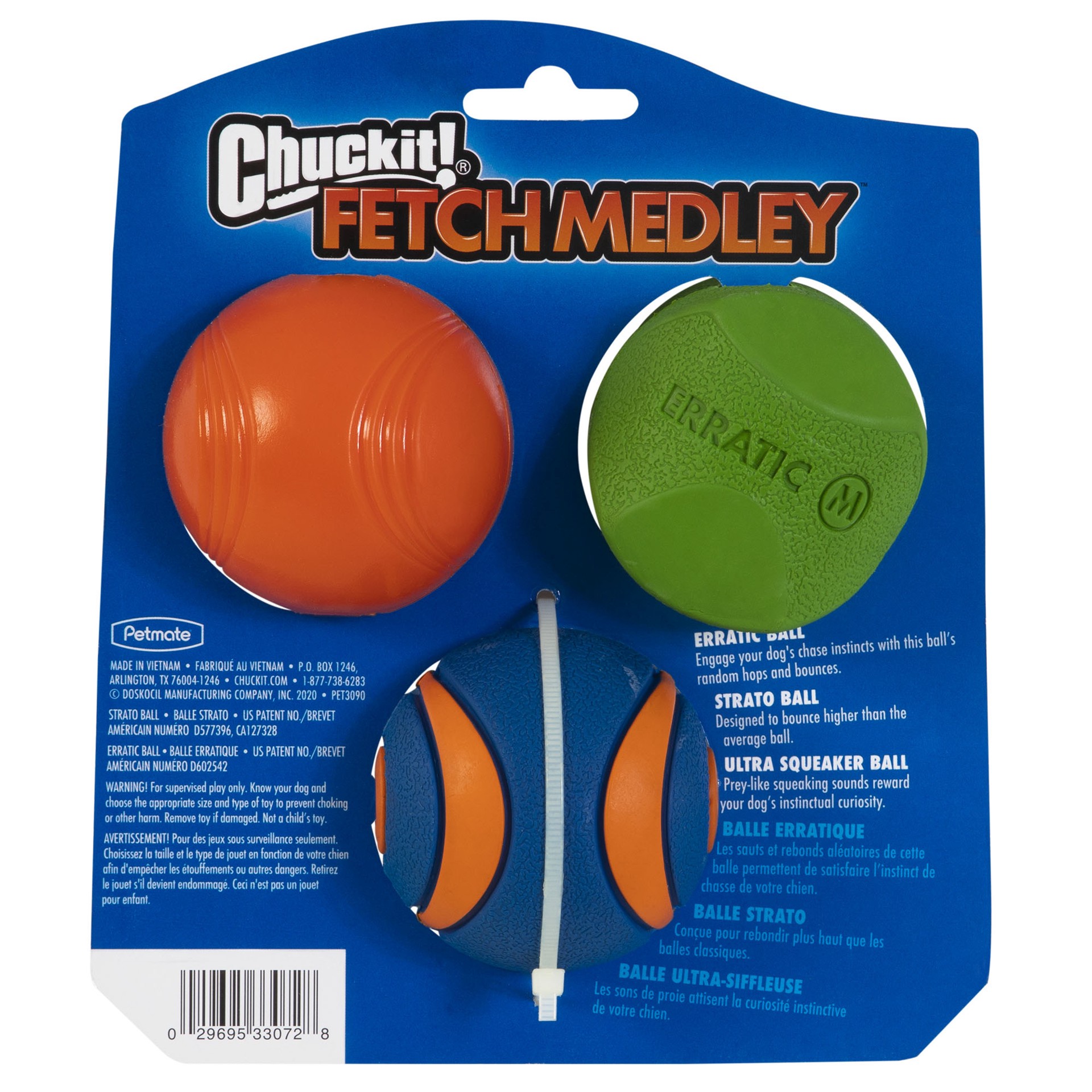 slide 2 of 10, Chuckit!! Fetch Medley 2, 1 ct