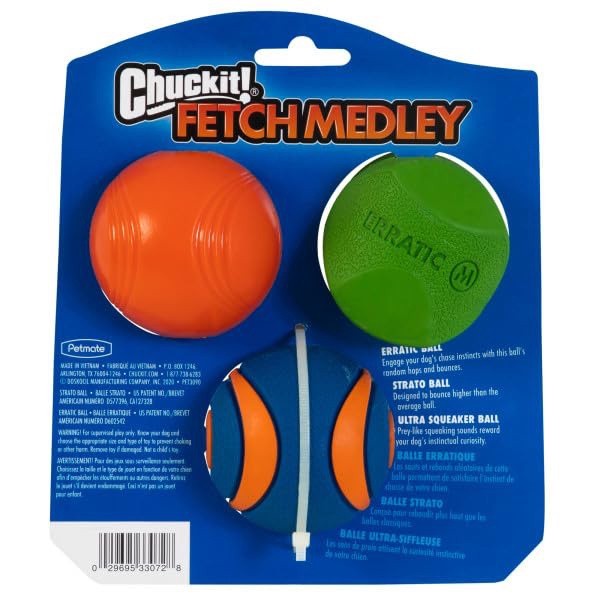 slide 10 of 10, Chuckit!! Fetch Medley 2, 1 ct
