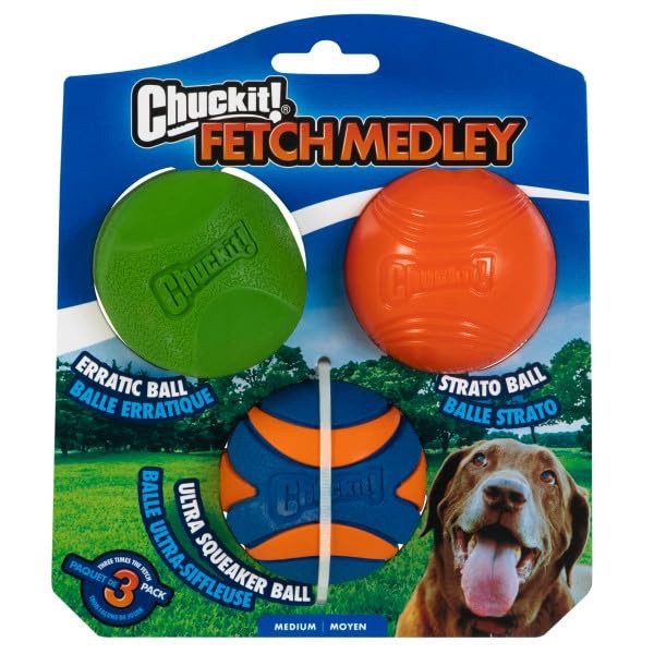slide 8 of 10, Chuckit!! Fetch Medley 2, 1 ct