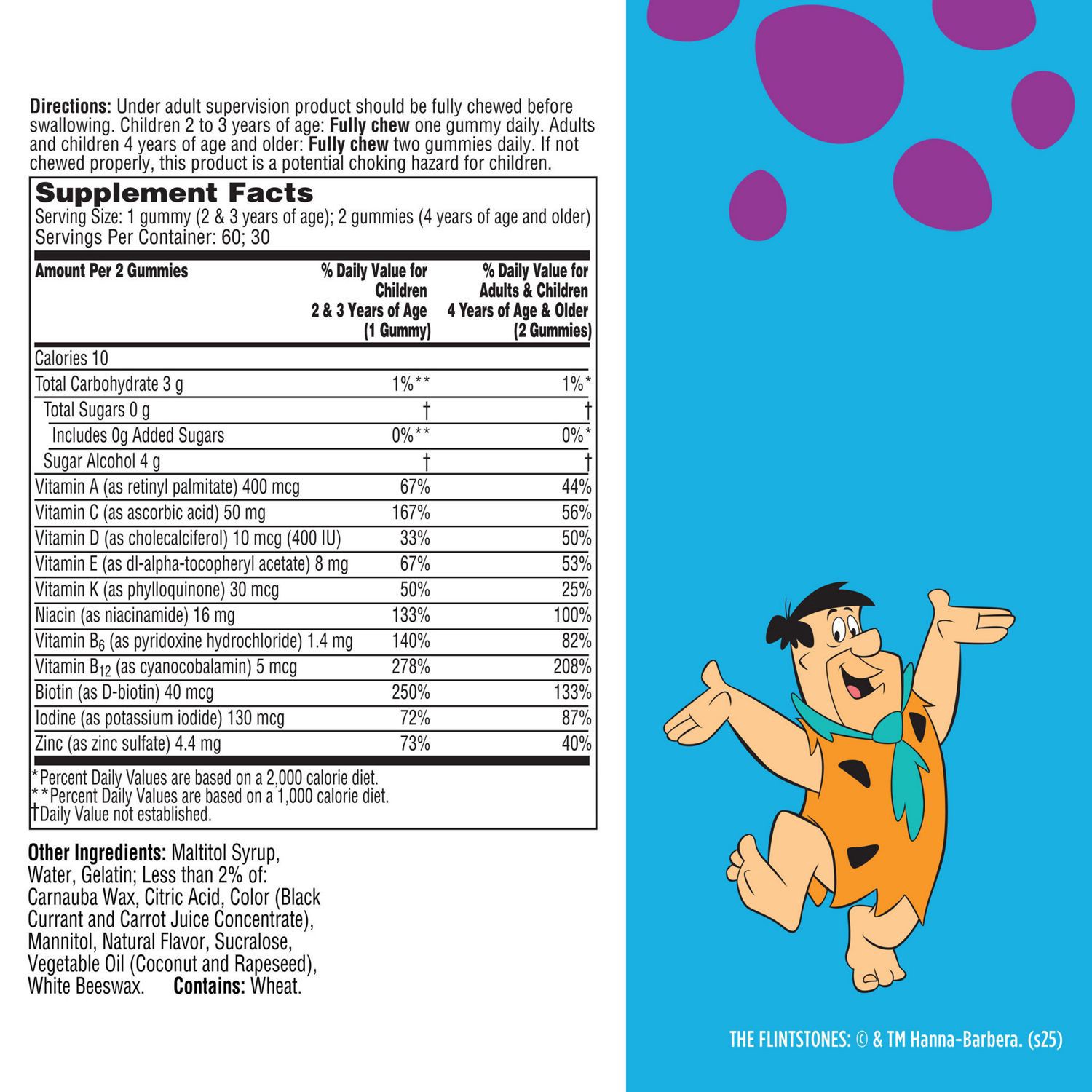 slide 2 of 7, Flintstones Multivitamin, 60 ct