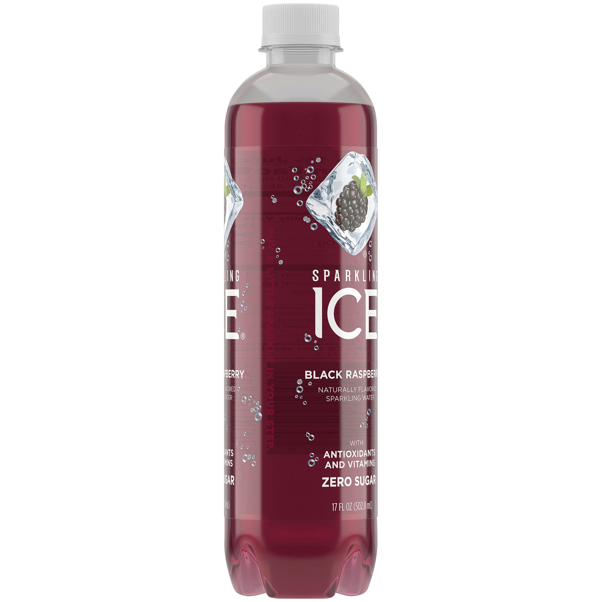 slide 6 of 6, Sparkling ICE Black Raspberry Water, 17 fl oz