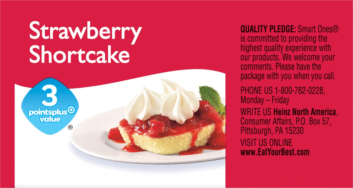 slide 2 of 11, Smart Ones Weight Watchers Smart Ones(r) Smart Delights Strawberry Shortcake 4-2.36 oz. Cups, 4 ct