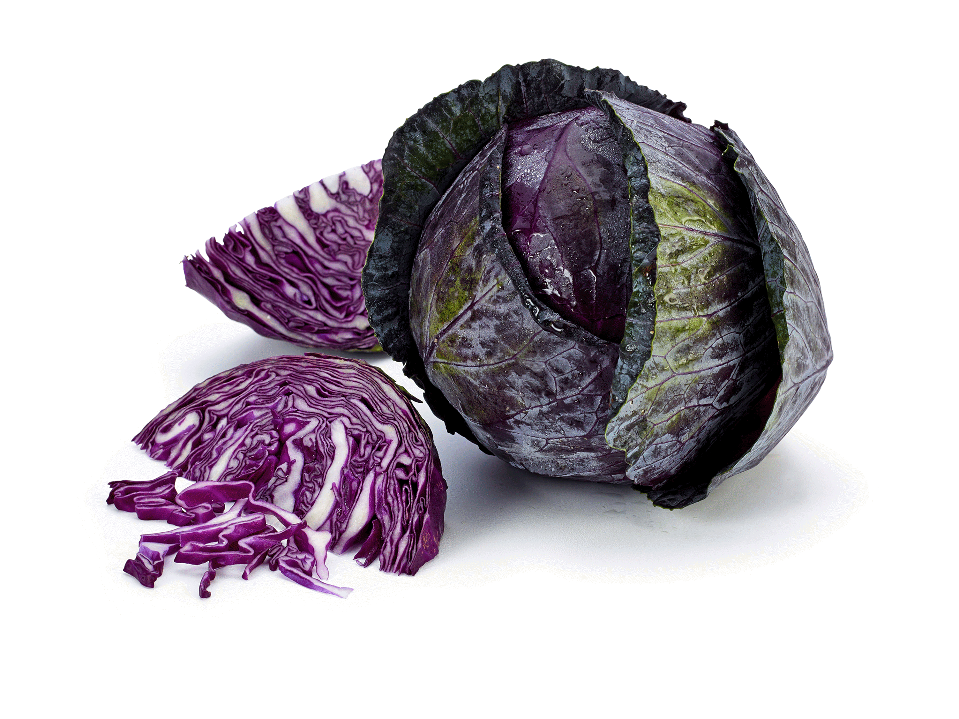 slide 1 of 1, True Leaf Red Cabbage Wrapped, 1 ct