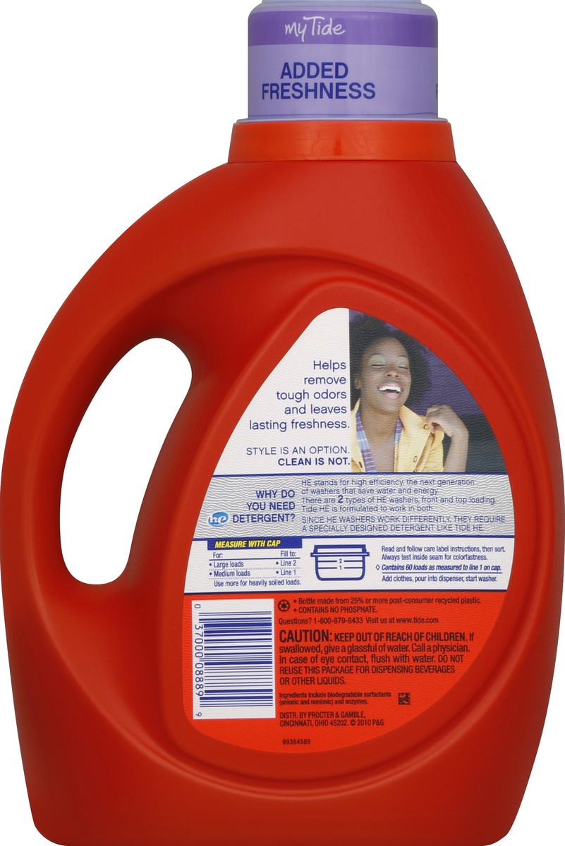 slide 3 of 7, Tide Detergent 100 oz, 100 oz