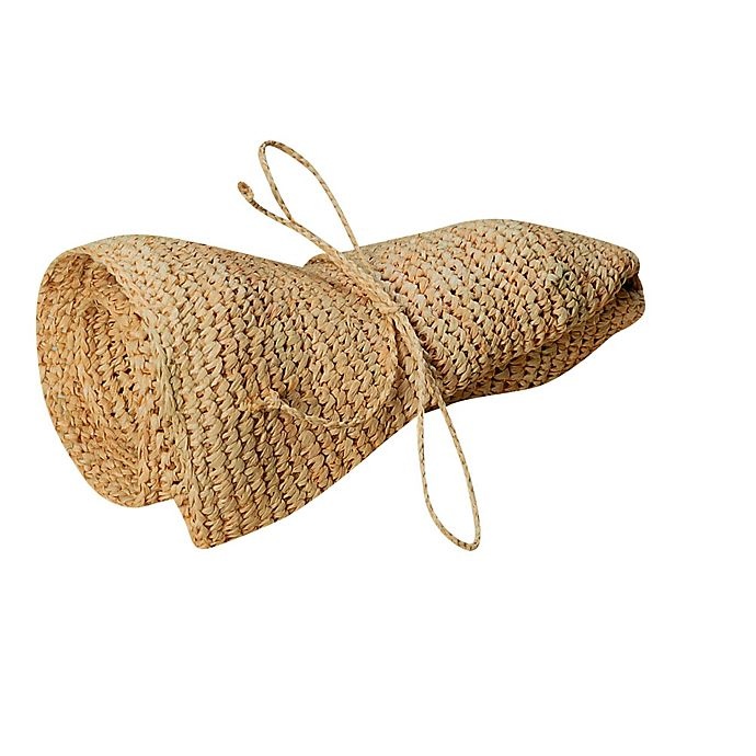 slide 4 of 4, Scala Crocheted Raffia Women's Hat - Natural, 1 ct