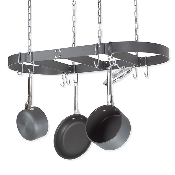 slide 1 of 5, Calphalon Collector's Edition Oval Ceiling Pot Rack, 1 ct