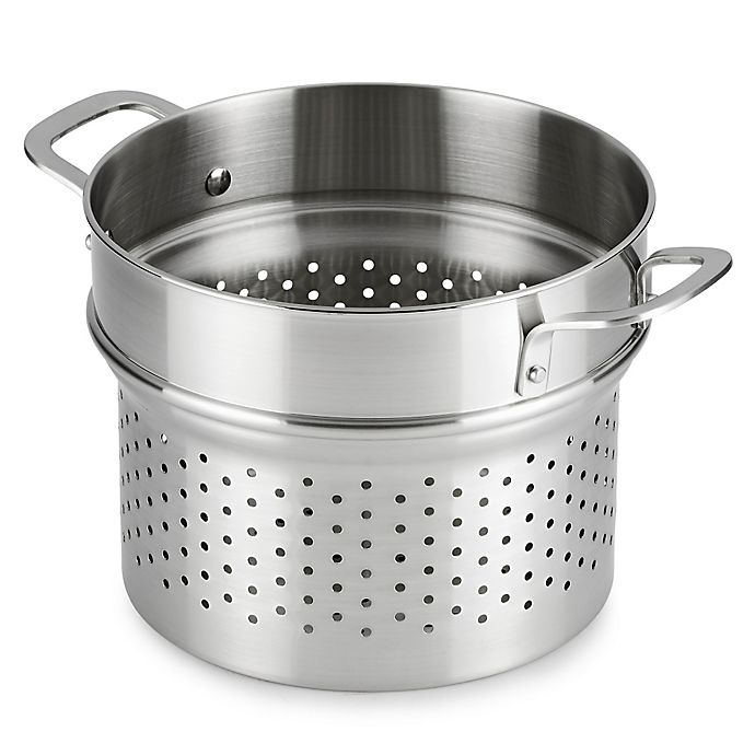 slide 2 of 4, Calphalon Classic Stainless Steel Steaming Insert, 1 ct