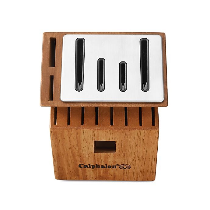 slide 3 of 5, Calphalon Classic Self-Sharpening Cutlery Set with SharpIN Technology, 15 ct