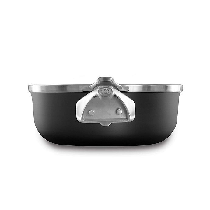 slide 7 of 7, Calphalon Premier Space Saving Hard Anodized Nonstick Covered Chef's Pan, 2.5 qt